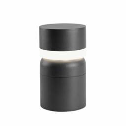 Sete LED Outdoor Pedestal Light White, Dark Grey IP54