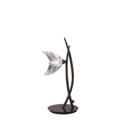 Eclipse Tall Table Lamp 1 Light G9, Black Chrome - thumbnail 1