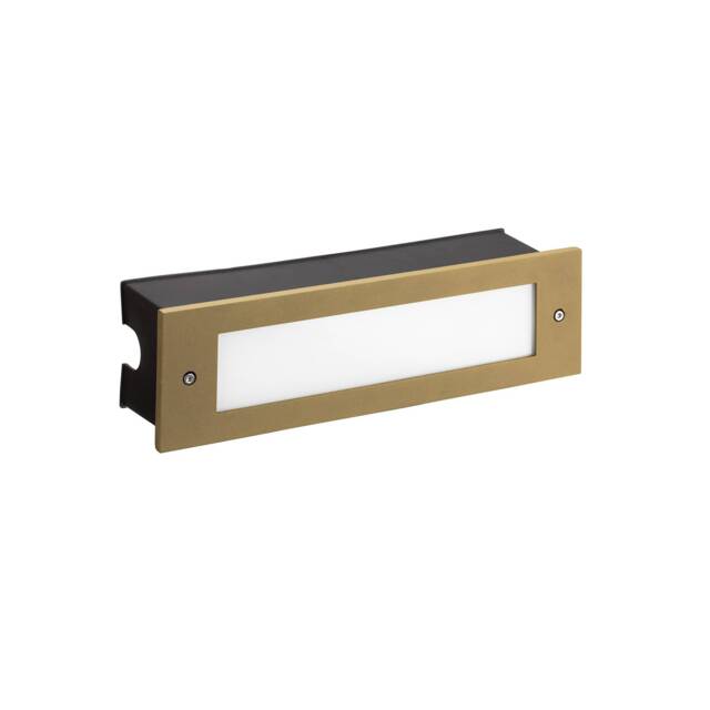 Micenas Outdoor LED Recessed Wall Light Painted 29.8cm 1215lm 4000K IP65 - Special Offer