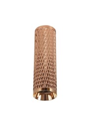 Madrid 1 Light 20cm Surface Mounted Ceiling GU10, Rose Gold, Acrylic Ring - thumbnail 5
