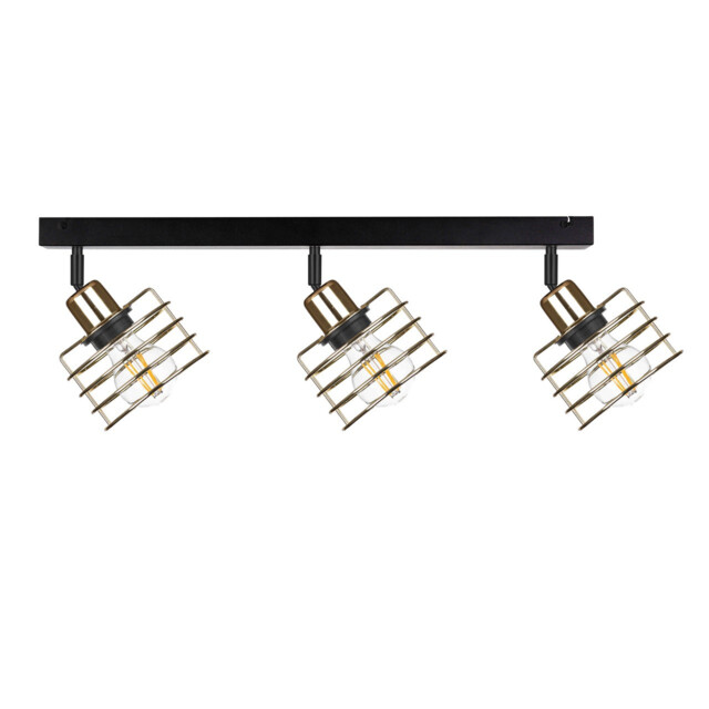 Viva Ceiling Spotlight Bar Gold, 60cm, 3x E27