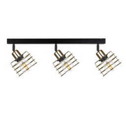 Viva Ceiling Spotlight Bar Gold, 60cm, 3x E27