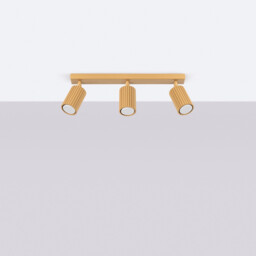 Karbon Minimalist Spotlight Bar 3 Light Gold - thumbnail 2