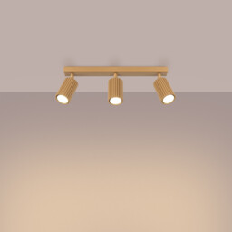 Karbon Minimalist Spotlight Bar 3 Light Gold - thumbnail 3