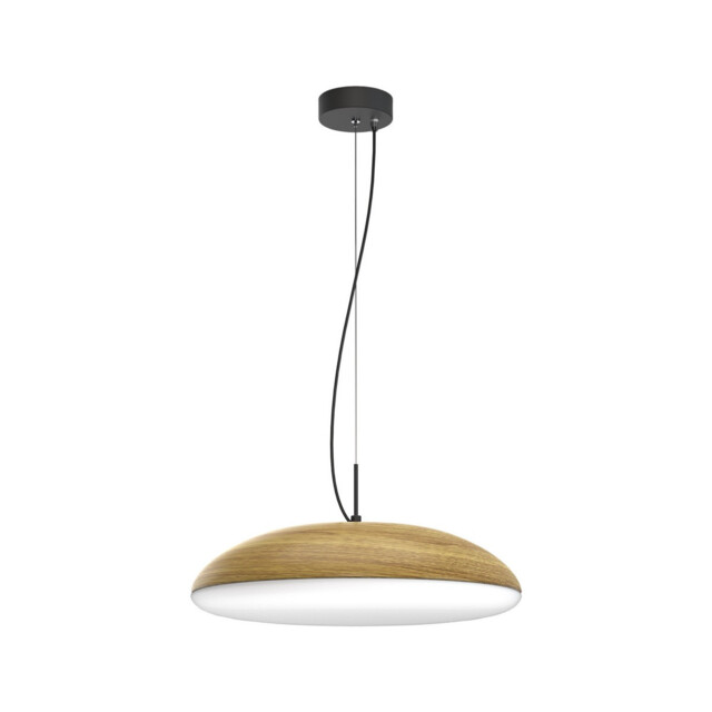 Kazz Pendant 50cm Round, 6 x E27 (Max 20W LED), Wood - image 1