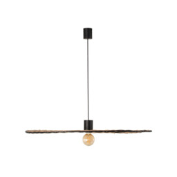 Costas Matt Black, Rattan Pendant Lamp Ø1000