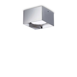 Spike Square Surface Mounted Downlight Chrome
