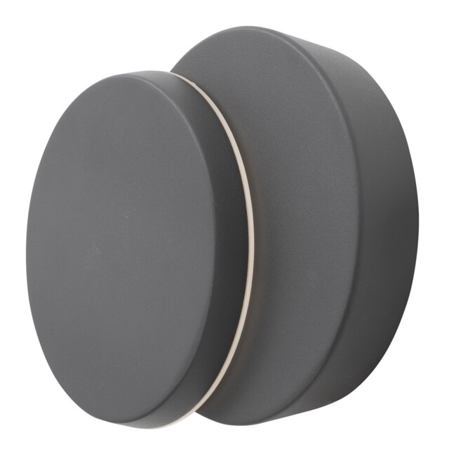 Gravity Outdoor Modern Wall Lamp Dark Grey Aluminium LED 12W 660Lm 3000K Rotation IP54 - image 1