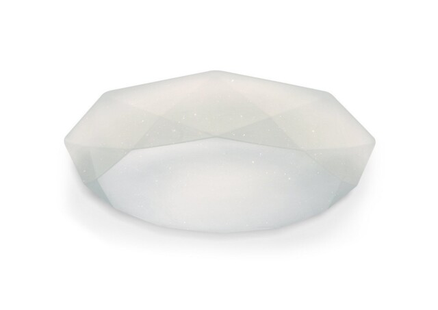 Diamante Flush Ceiling 30W LED 5000K, 3000lm, White Acrylic - image 1