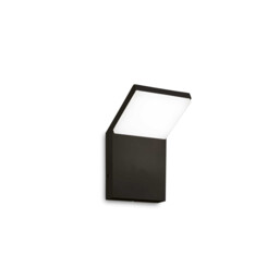 Style Integrated LED Outdoor Modern Wall Lamp Black 1050Lm 3000K IP54