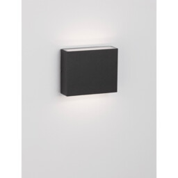 Dewi Outdoor Up Down Wall Lamp Anthracite Aluminium, Glass LED 7.7W 296Lm 3000K IP65 - thumbnail 2