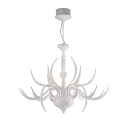 Llamas Pendant 24 Light White, NOT LED/CFL Compatible Item Weight: 19.1kg - thumbnail 1