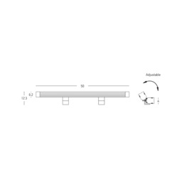 Solyne Outdoor Display Light Graphite LED 3000K IP65 - thumbnail 5