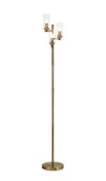 Seward Floor Lamp, 3 x E14, Antique Brass - thumbnail 1