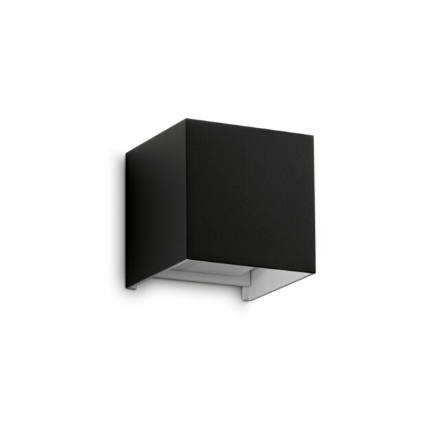 Atom 10cm Outdoor Up Down Wall Lamp Black 2x LED 1200lm 4000K IP54 - image 1