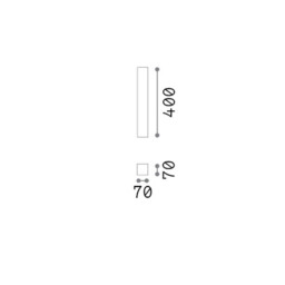 Look 40cm Square Surface Mounted Downlight Plaster 1x GU10 - thumbnail 2