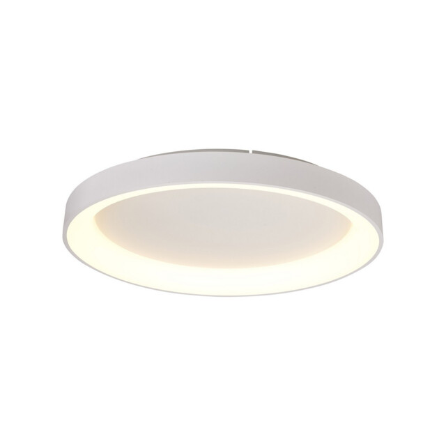 Niseko II Ring Ceiling 78cm 58W LED, 2700K-5000K Tuneable, 4700lm, Remote Control, White, 3yrs Warranty - image 1