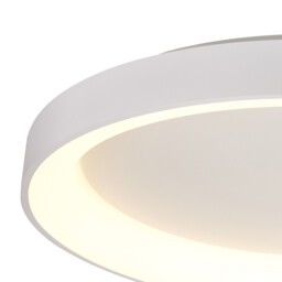 Niseko II Ring Ceiling 78cm 58W LED, 2700K-5000K Tuneable, 4700lm, Remote Control, White, 3yrs Warranty - thumbnail 3