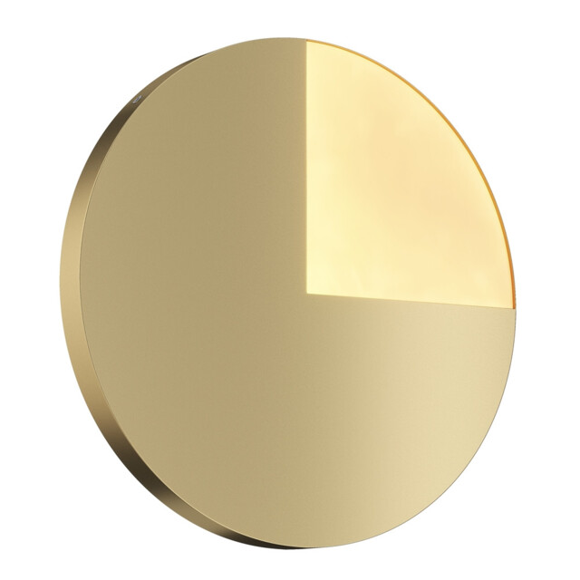 Jupiter Modern Integrated LED Wall Lamp Brass, 3000K - image 1