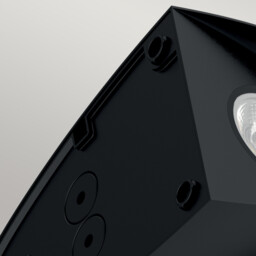 Vendela Outdoor Flush Wall Lamp Black, 3000K, IP65 - thumbnail 3