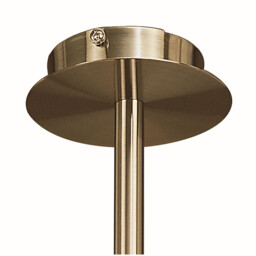 Sphere Semi Flush 3 Light G9, Antique Brass - thumbnail 3