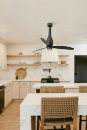 Eterfan LED Matt Black Ceiling Fan with DC Motor, 3000K - thumbnail 2