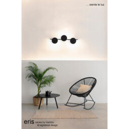 Eris 1 Light Wall Lamp, 8W LED, 3000K, 640lm, White, 3yrs Warranty - thumbnail 5