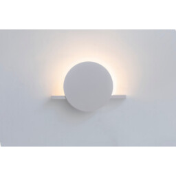 Eris 1 Light Wall Lamp, 8W LED, 3000K, 640lm, White, 3yrs Warranty - thumbnail 2