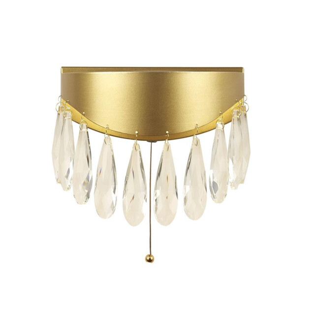 Jewel LED Wall Light, Gold, Crystal 4000K - image 1