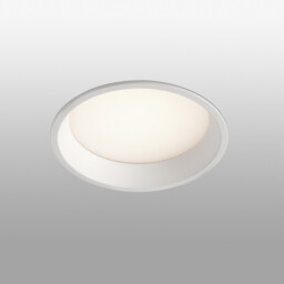 Croc-13 Integrated LED Recessed Downlight Ceiling Light White, 2700K