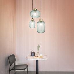 Mint-1 Indoor Glass DomeCeiling Pendant Lamp 1 Light Green, E27 - thumbnail 2