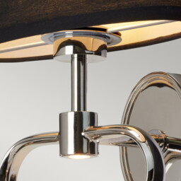 Falmouth 2 Light Indoor Wall Light Polished Chrome, G9 - thumbnail 2