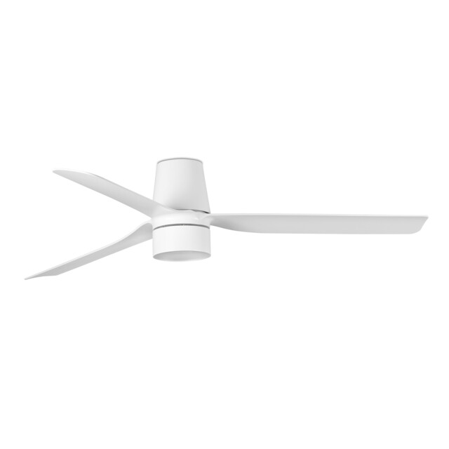 Punt Tub 132cm Smart TEK LED Ceiling Fan Matt White 4000K - image 1