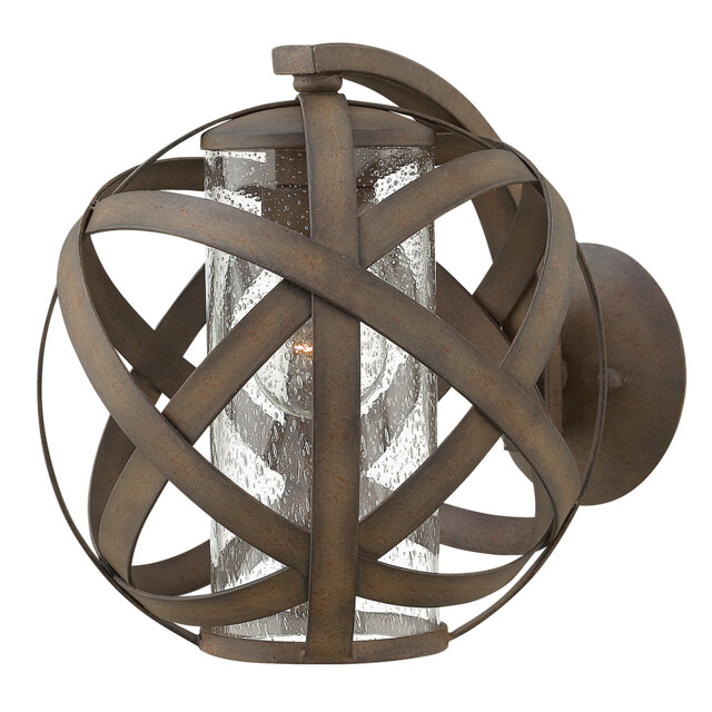 Carson 1 Light Outdoor Small Wall Lantern Light Iron IP44, E27 - image 1