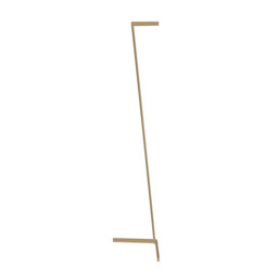 Vector Floor Lamp, 20W LED, 3000K, 1500lm, Gold, 3yrs Warranty
