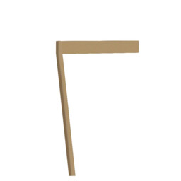 Vector Floor Lamp, 20W LED, 3000K, 1500lm, Gold, 3yrs Warranty - thumbnail 3