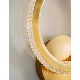 Cilion Integrated LED Wall Lamp Brass Gold Aluminium LED 19W 1292Lm 2925K - thumbnail 5