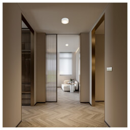Elora Surface Mounted Downlight Cream White GX53 - thumbnail 2