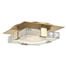 Bourne Led Wall Sconce Aged Brass