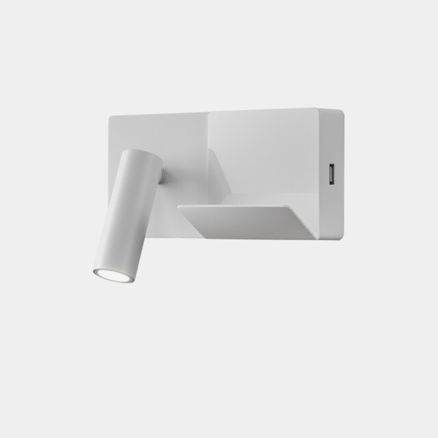 E-Lamp Reading Wall Light White LED 3.2W 2700K On-Off - image 1