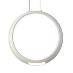 Ring Ceiling Pendant 50cm Round, 23W LED, 3000K, 1600lm, White, 5yrs Warranty - thumbnail 5