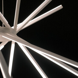 SHANGHAI LED Pendant Ceiling Light White 2860lm 3000K 113x51.5cm - thumbnail 5