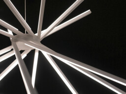 SHANGHAI LED Pendant Ceiling Light White 2860lm 3000K 113x51.5cm - thumbnail 3