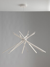 SHANGHAI LED Pendant Ceiling Light White 2860lm 3000K 113x51.5cm - thumbnail 2