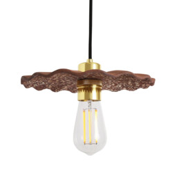 Kapok Pendant Red Iron, Polished Brass - thumbnail 2