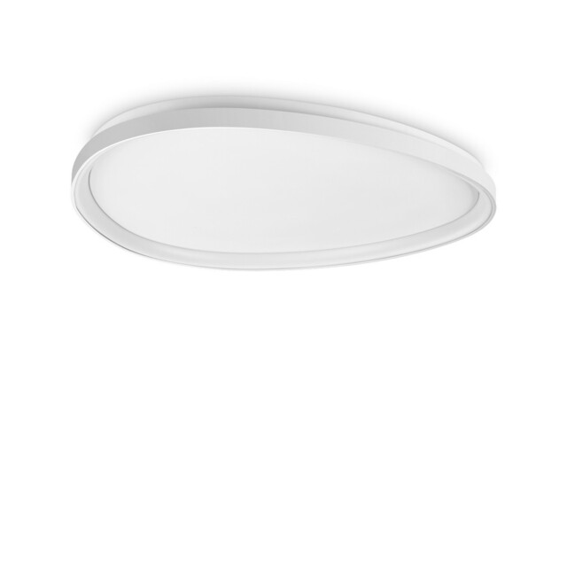 Gemini 81cm LED Integrated LED Semi Flush Ceiling Light White 2700K