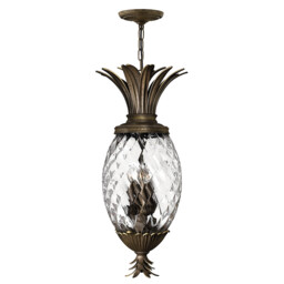 Plantation 4 Light Ceiling Pendant Pearl Bronze, E14 - thumbnail 1