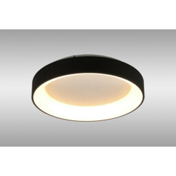 Niseko II Ring Ceiling 50cm 40W LED, 2700K-5000K Tuneable, 2950lm, Remote Control & APP, Black, 3yrs Warranty - thumbnail 2