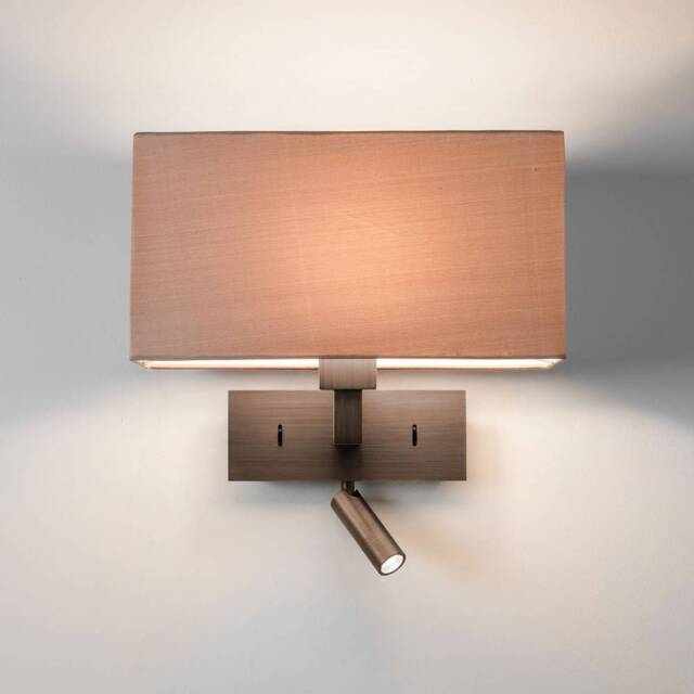 Park Lane Reading Light Bronze (Shade Not Included), E27