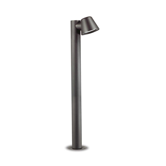Gas 1 Light Outdoor Bollard Anthracite IP43, GU10 - image 1